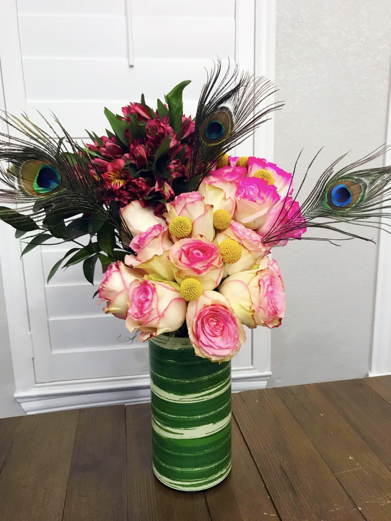 Gorgeous Flower Trios, unique flower designs, contemporary flowers