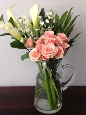 Elegant Country Chic, modern flowers