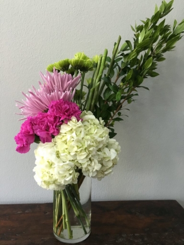 chic, modern, contemporary, flowers
