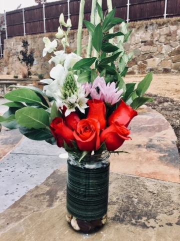 holiday, Christmas, modern, flowers