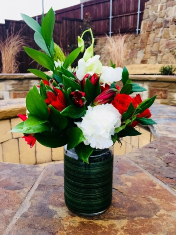 holiday, Christmas, modern, flowers