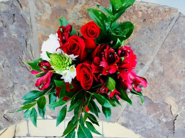 holiday, Christmas, modern, flowers