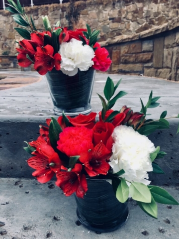 holiday, Christmas, modern, flowers