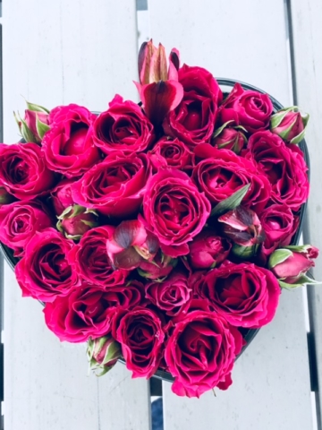 valentine, flower, modern, diy, dollar tree