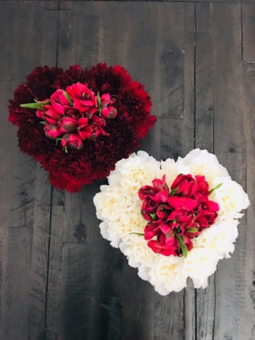 valentine, flower, modern, diy, dollar tree