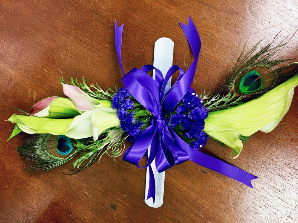 Calla Lilies, corsages, prom, homecoming