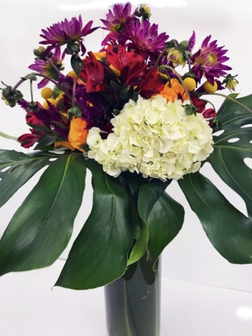 modern flower design, exotic flowers