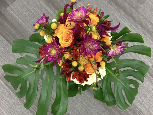 modern flower design, exotic flowers