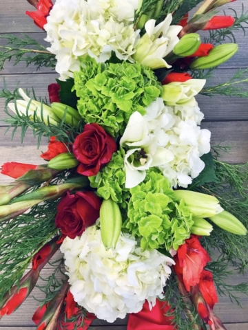 holiday, Christmas, modern, flowers